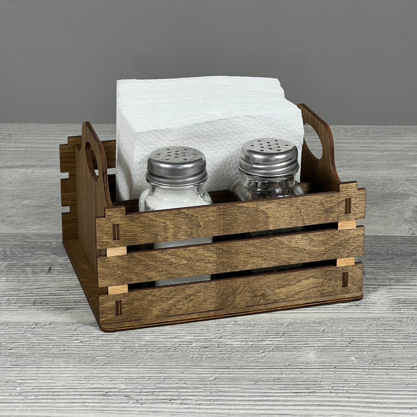 Napkin & spice caddy 163×139×98 mm