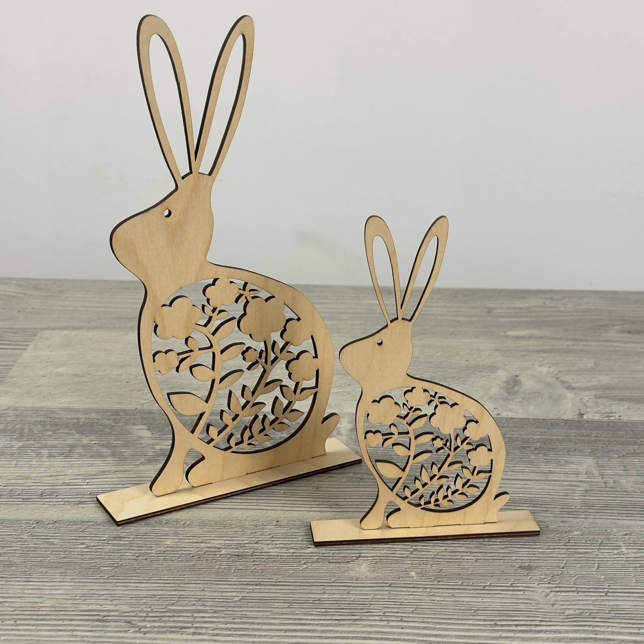 Easter hares decoration