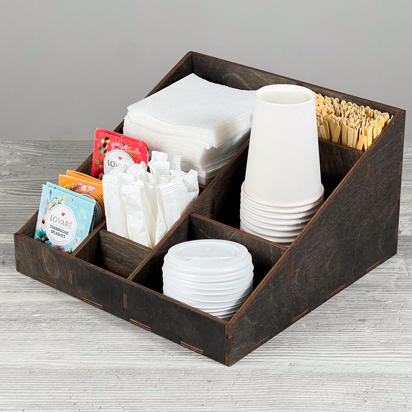 Bar counter organizer 260×260×150 mm