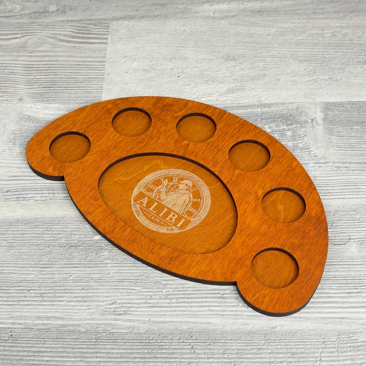 Shot flight board 295×180 mm
