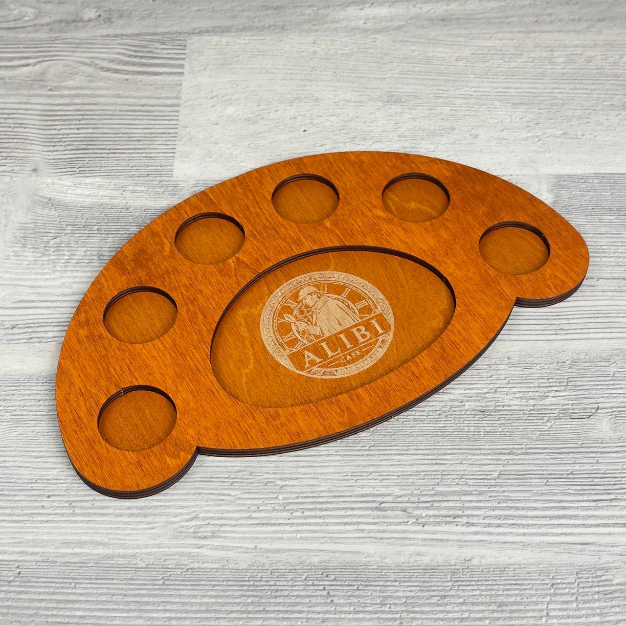 Shot flight board 295×180 mm