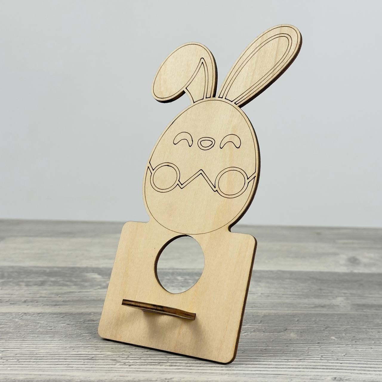 Easter egg stand, Bunny 190×90×90 mm, Light