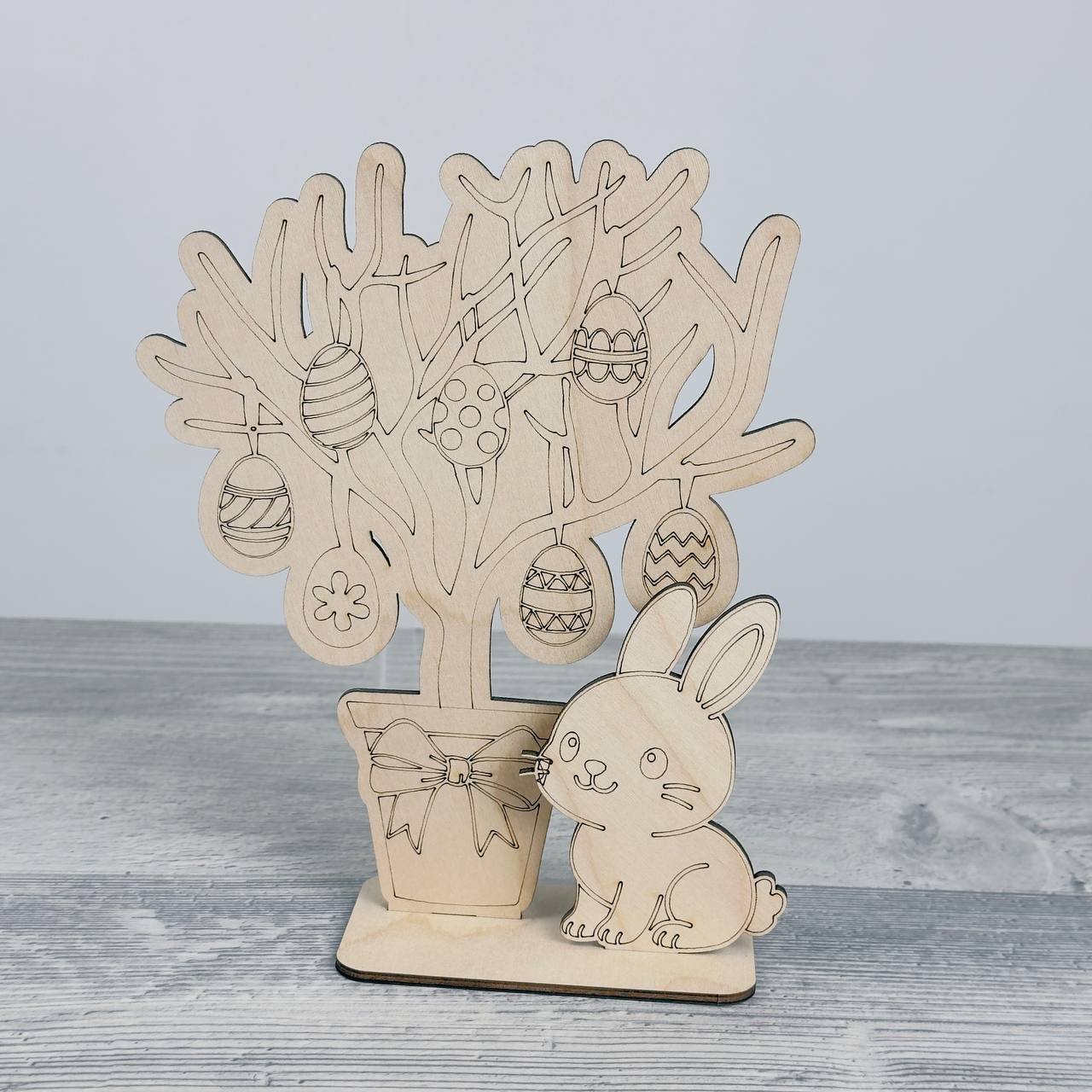 Easter tree 200×170×50 mm, Light (2)