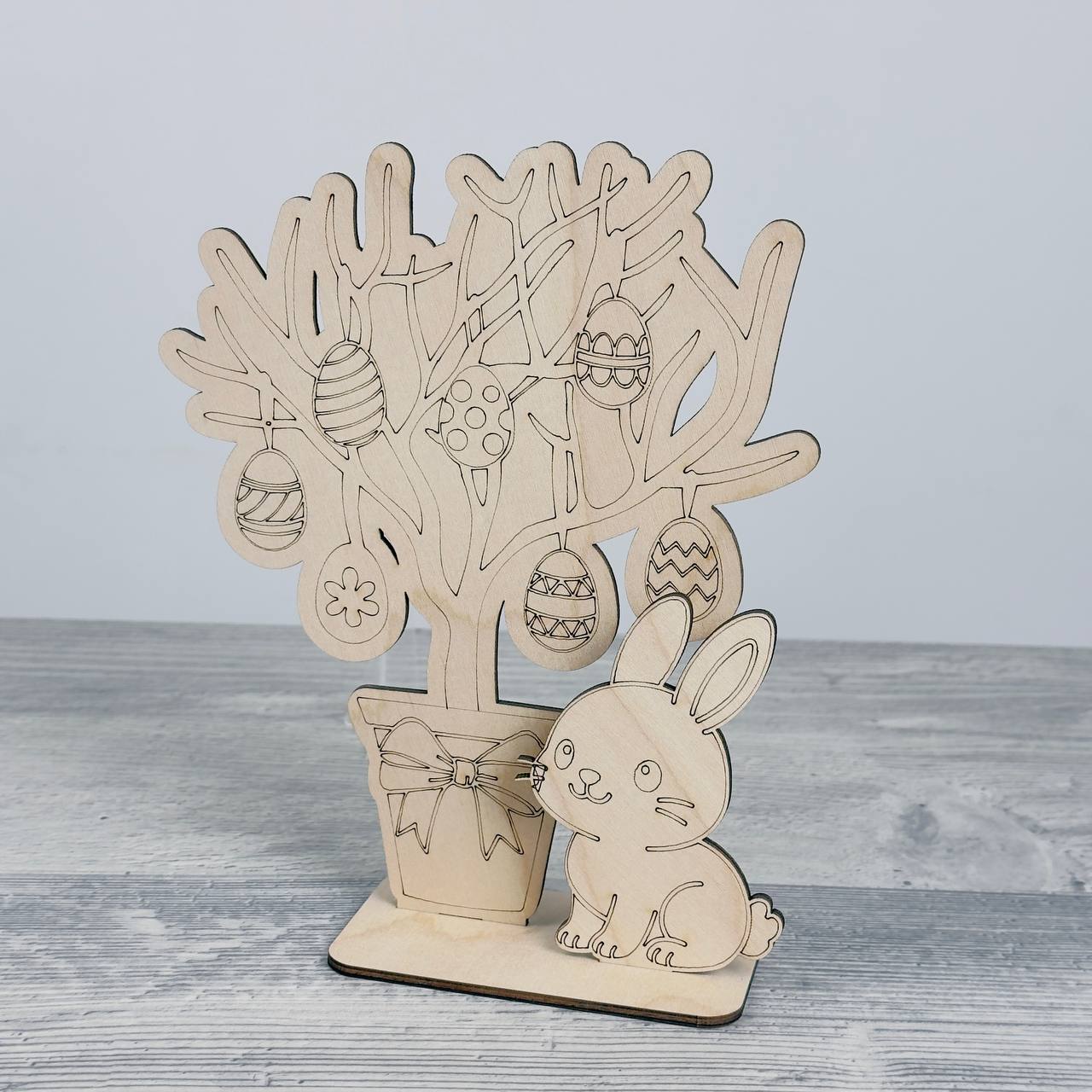 Easter tree 200×170×50 mm, Light (2)