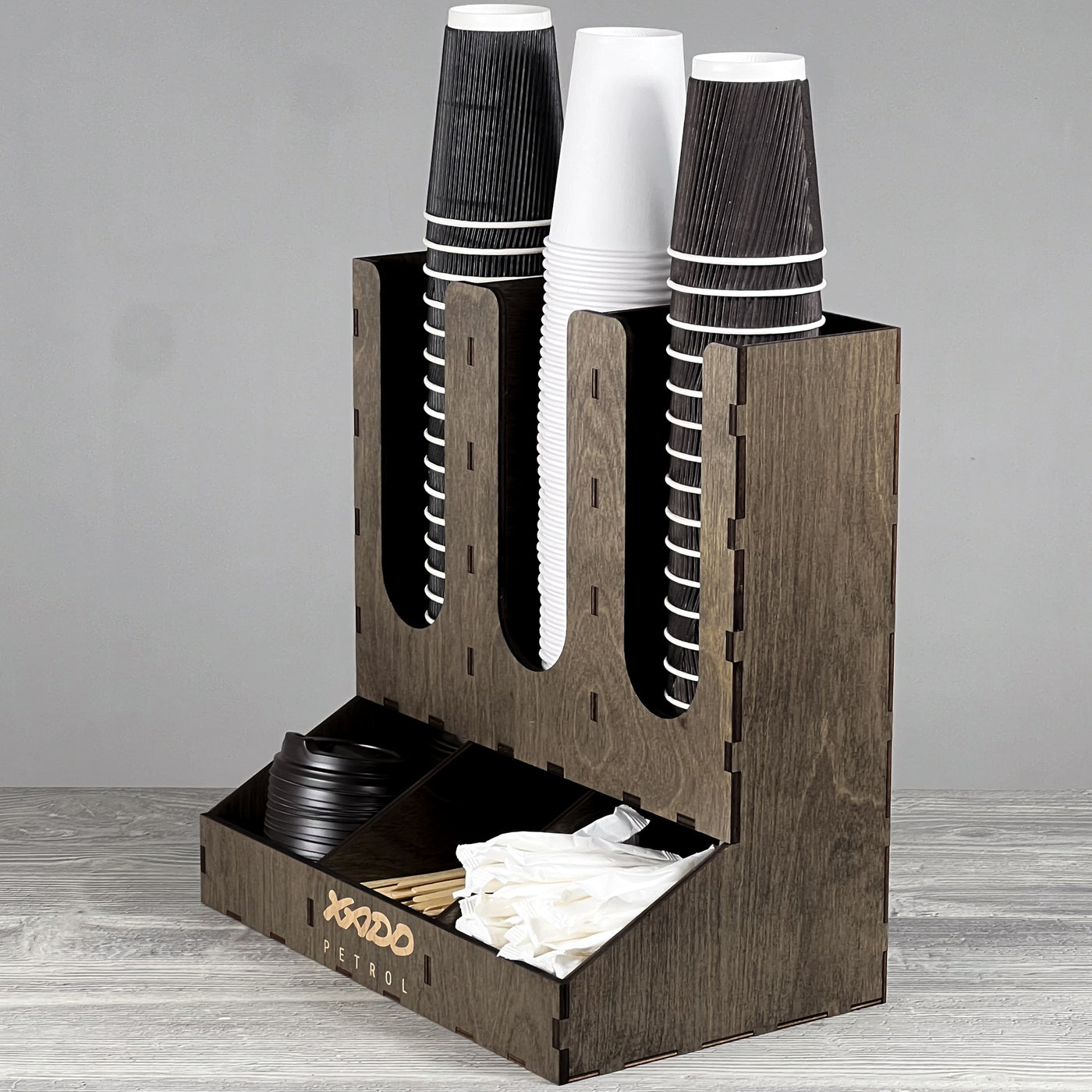 Compartment cup dispenser 330×200×340 mm