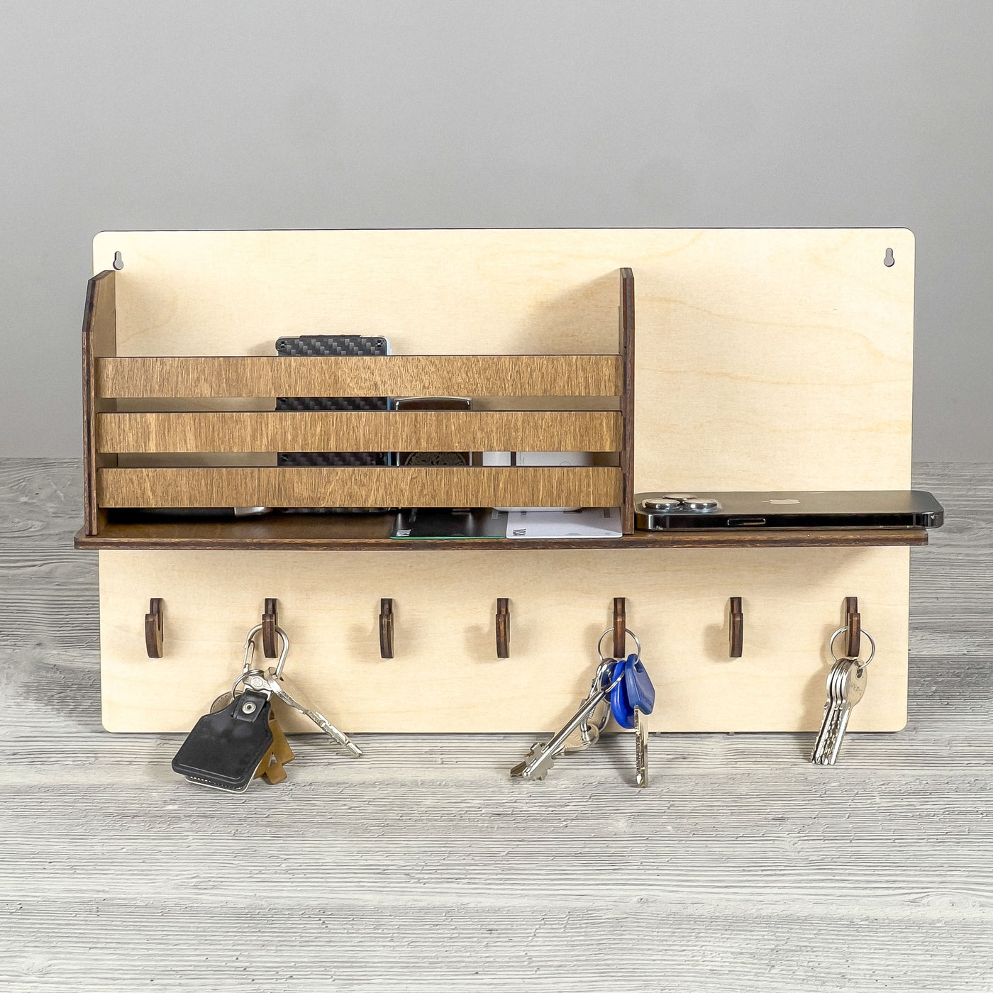 Wooden key holder