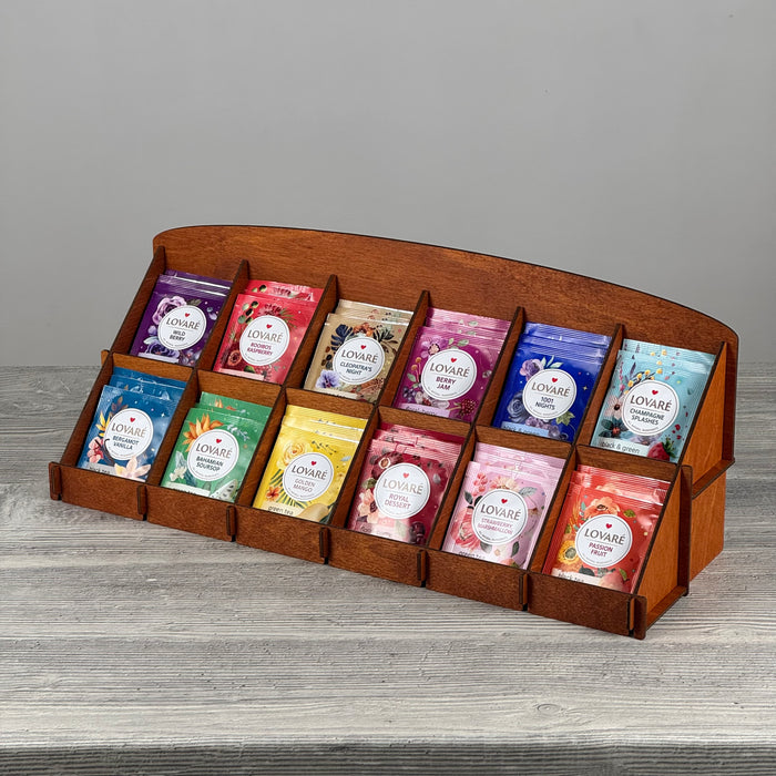 Tea bag organizer 450×180×150 mm