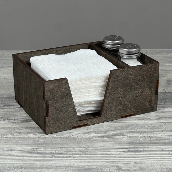 Napkin & spice caddy 187×140×80 mm