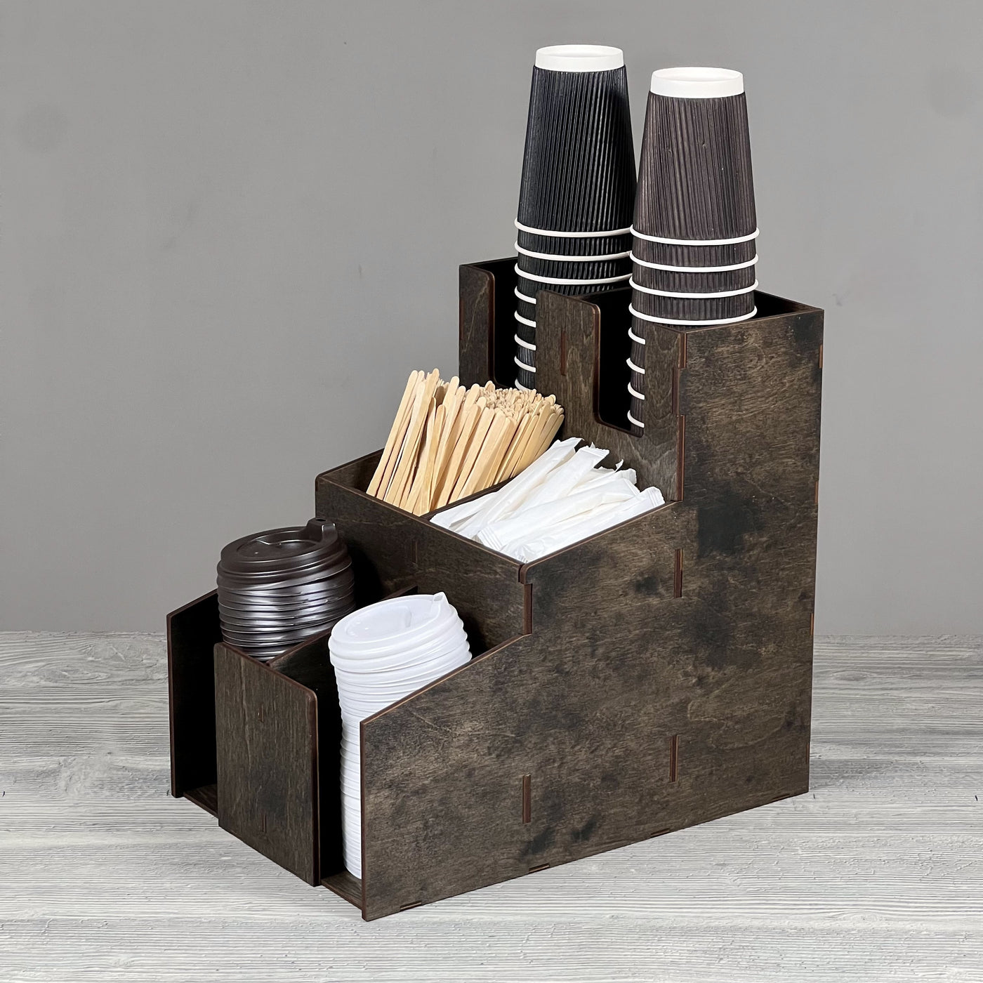 Cup & lid organizer 210×310×330 mm