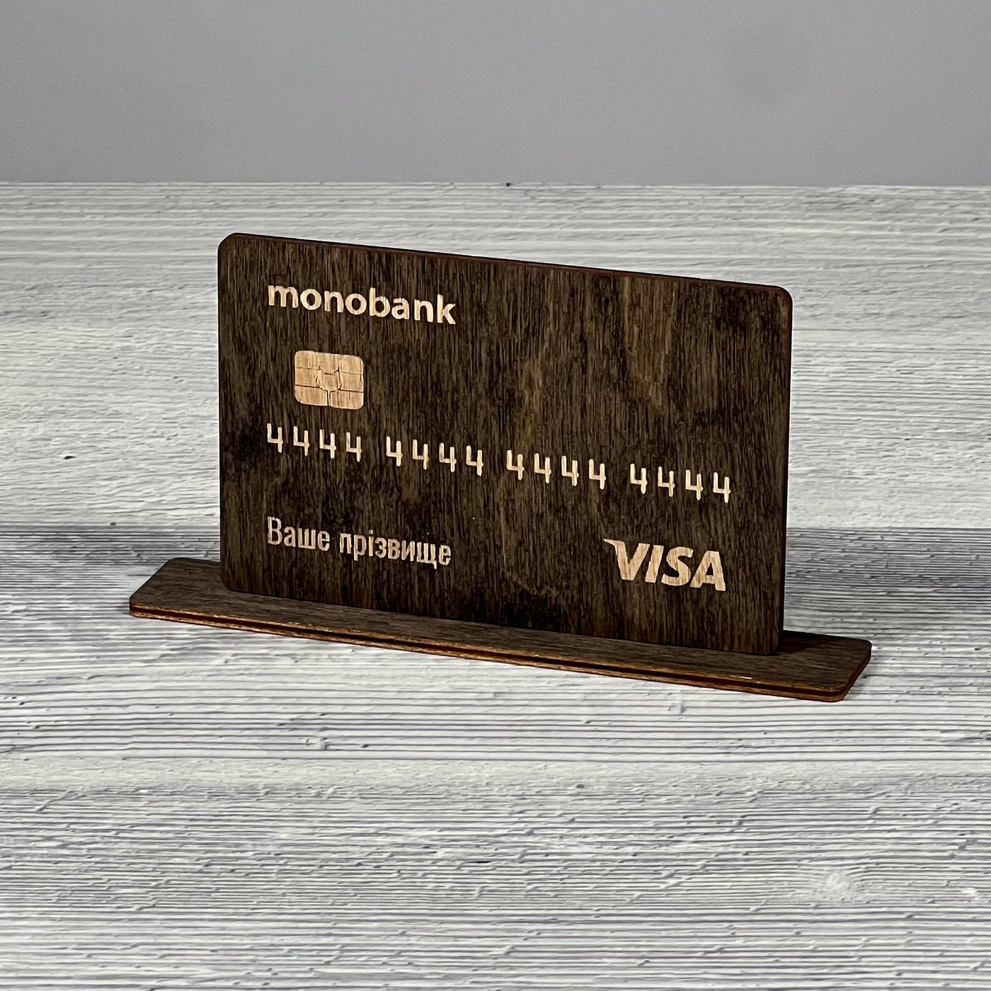 Card payment table sign