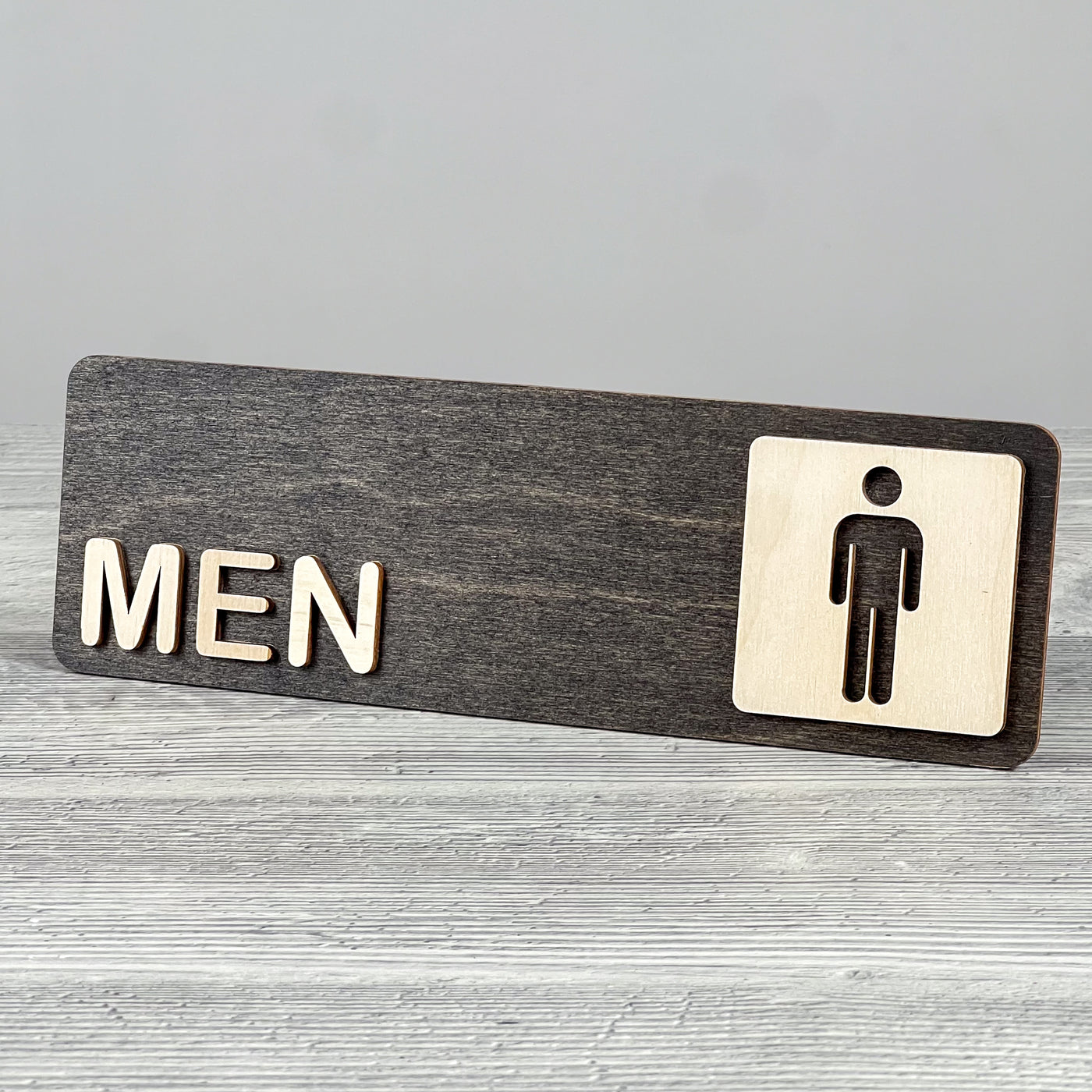 WC door sign 250×80 mm