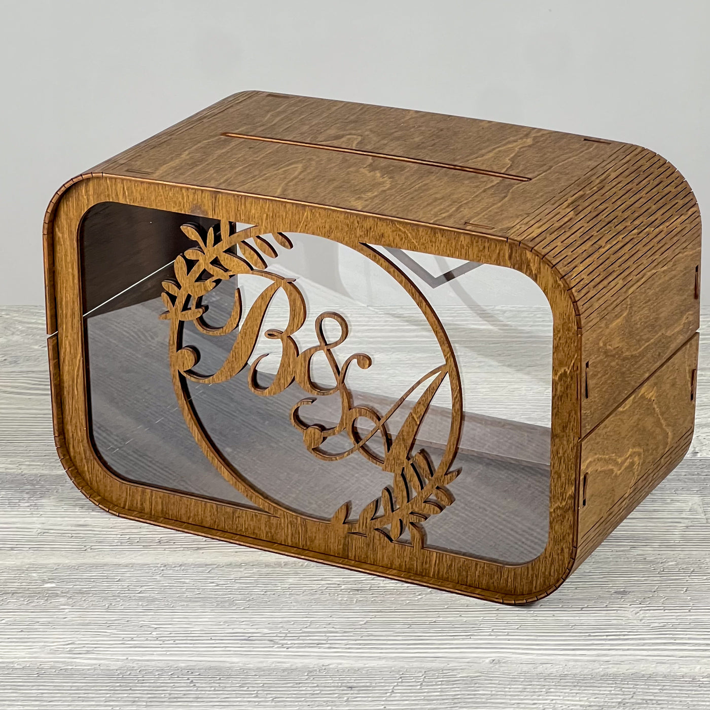 Wreath wedding card box
