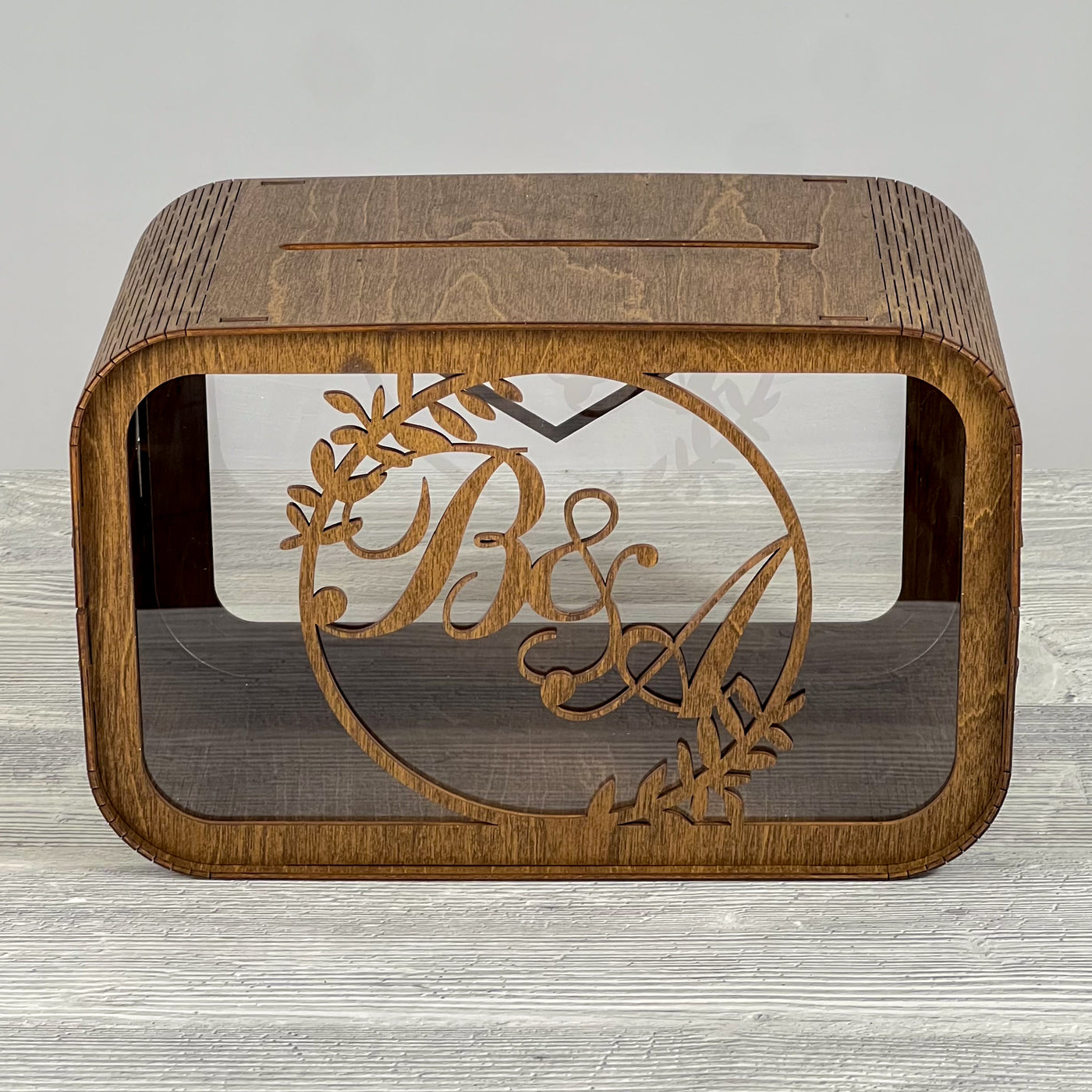Wreath wedding card box