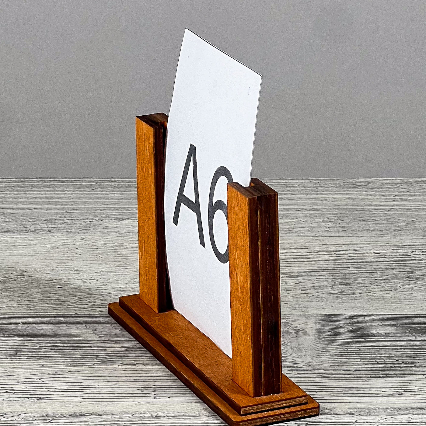Table menu holder 170×45×110 mm