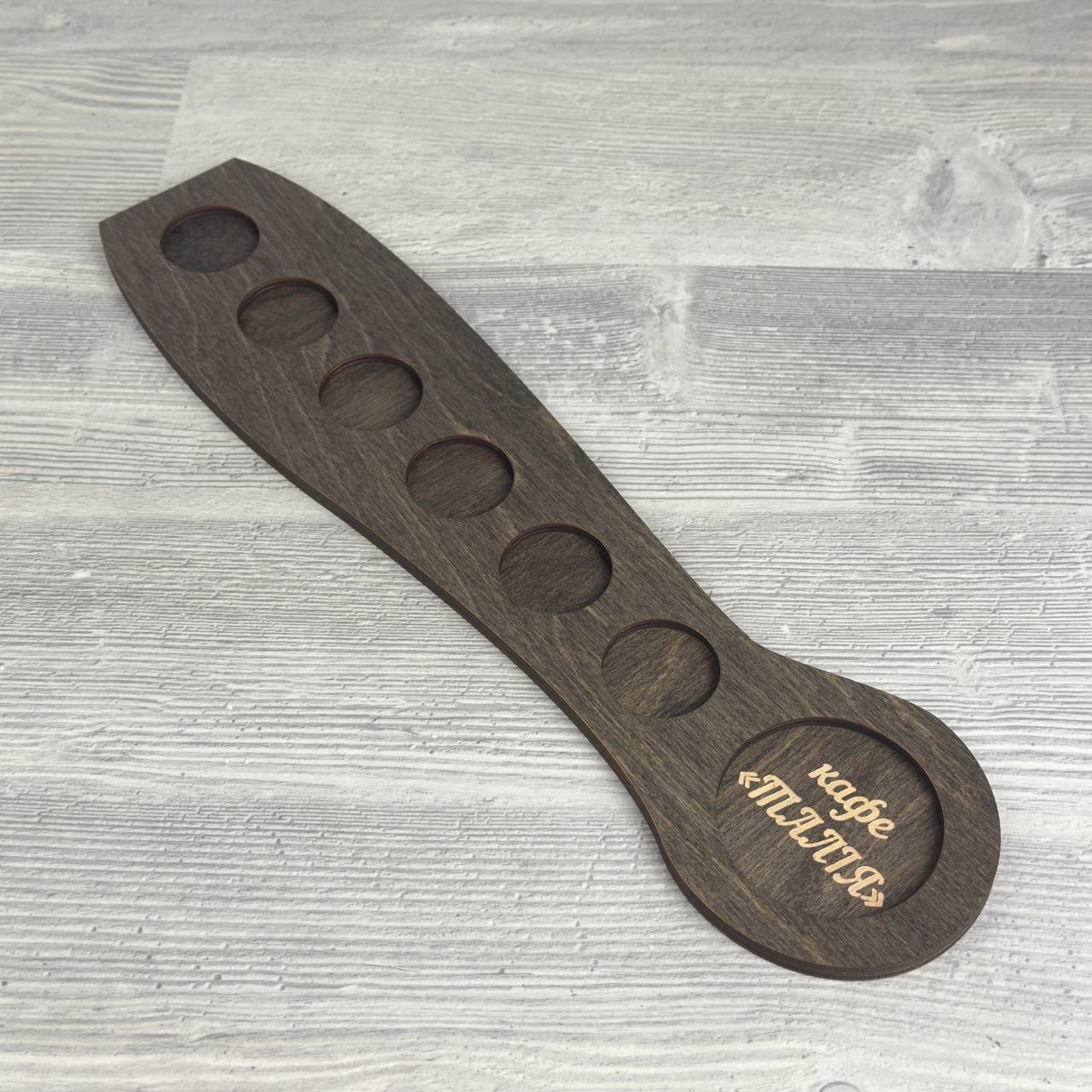 Shot flight board 100×420 mm