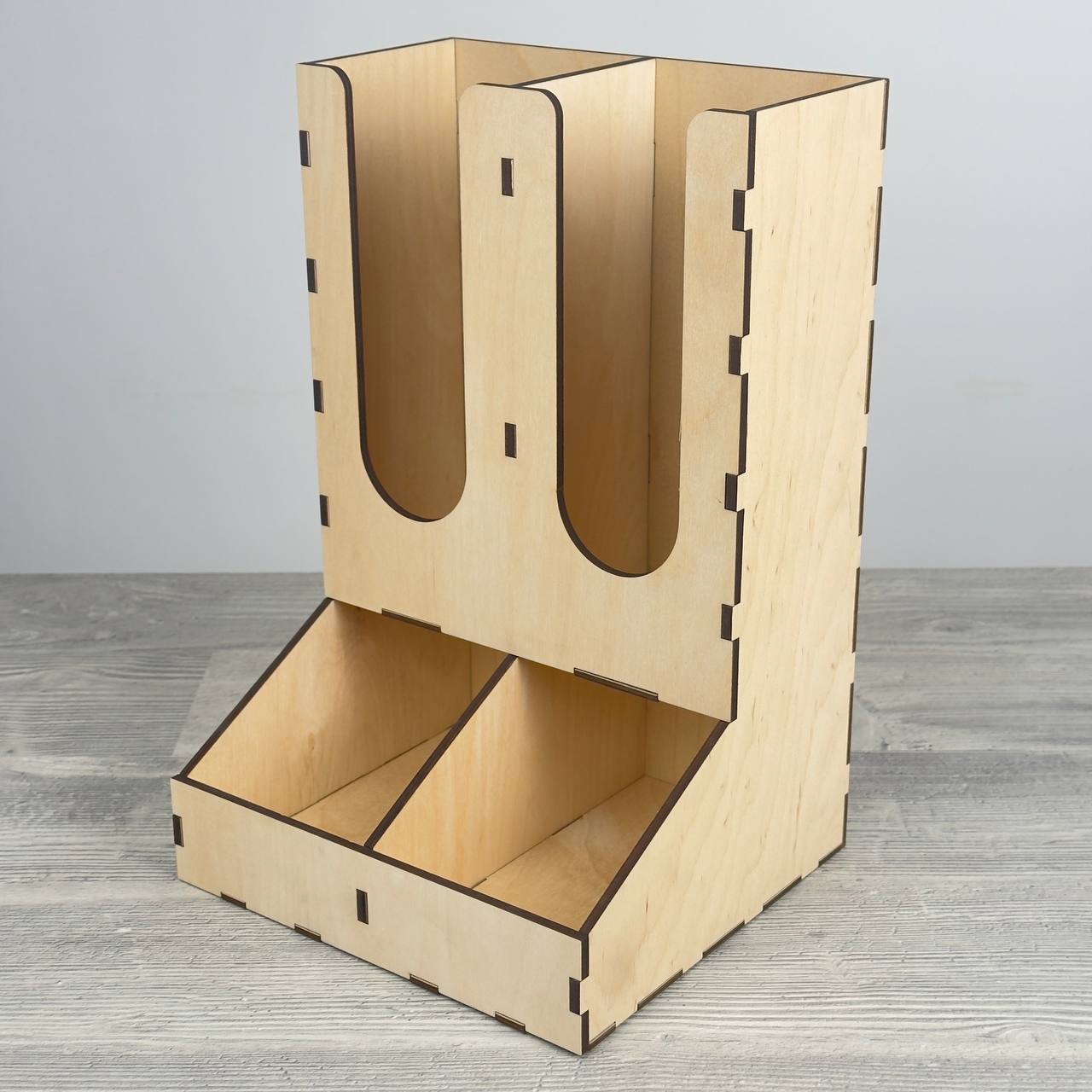 Compartment cup dispenser 220×100×340 mm