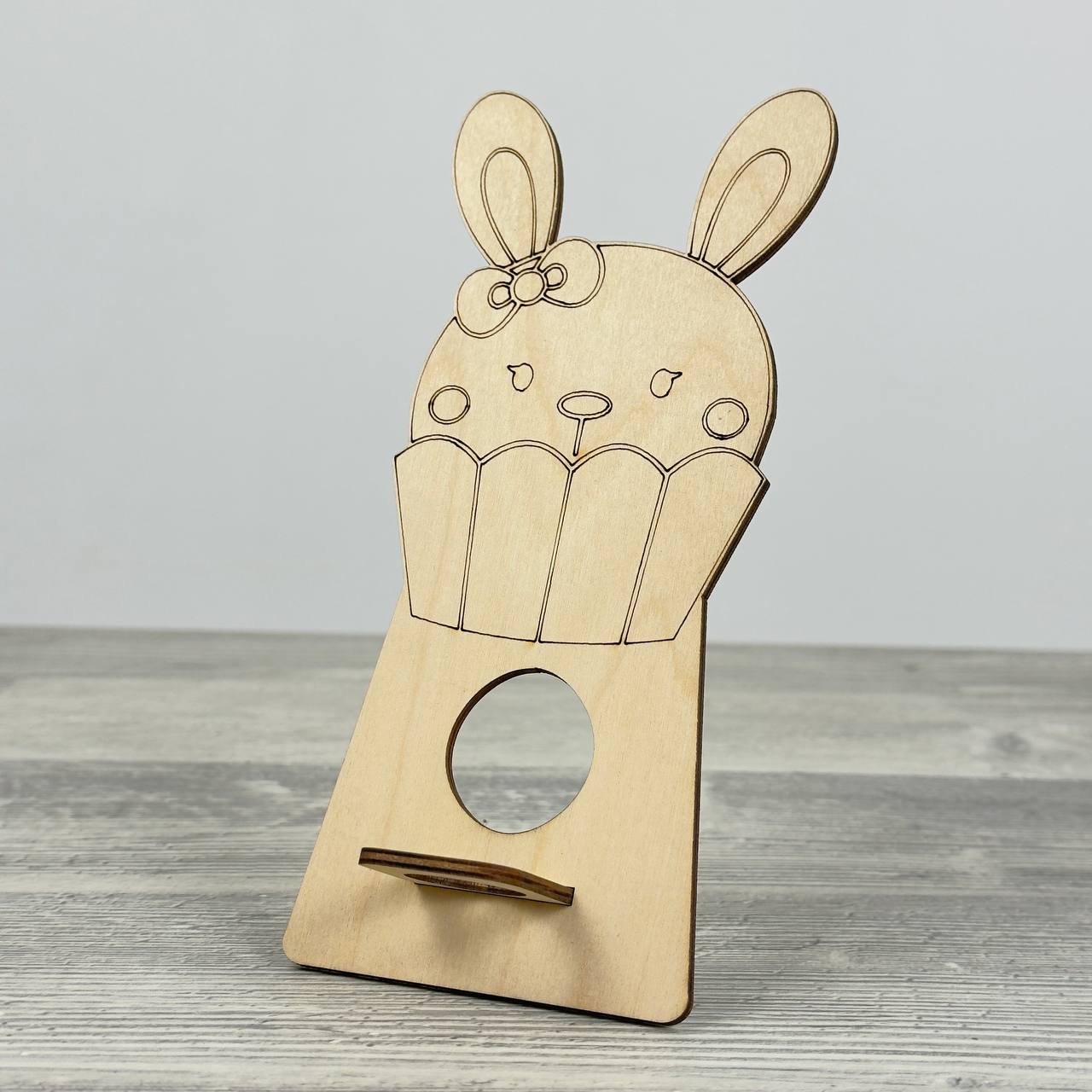 Easter egg stand, Bunny 190×90×90 mm, Light (2)