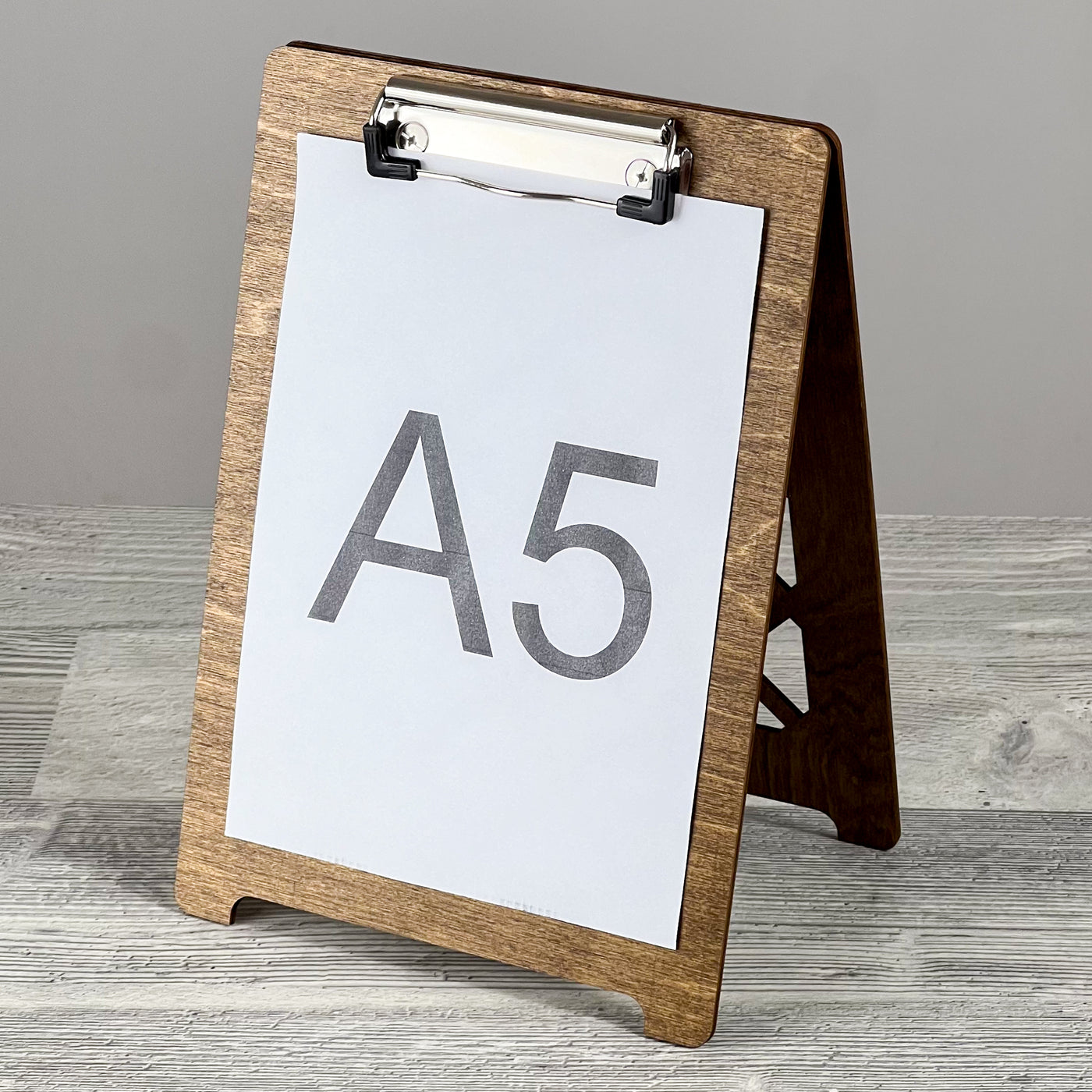 Table menu holder 140×178×260 mm