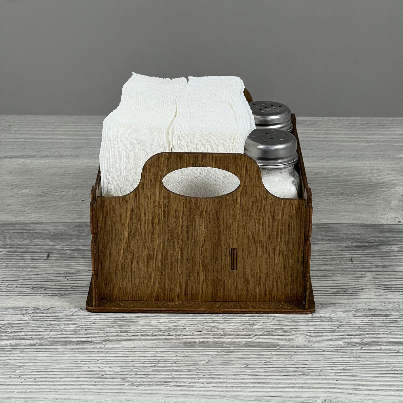 Napkin & spice caddy 163×139×98 mm