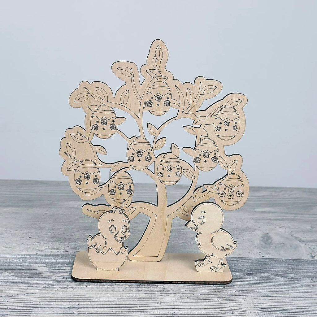 Easter tree 200×170×50 mm, Light