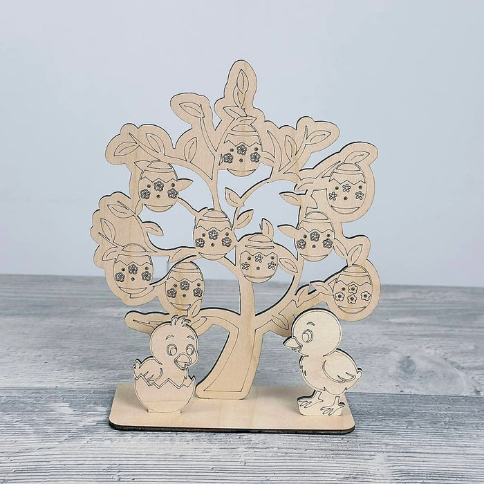 Easter tree 200×170×50 mm, Light