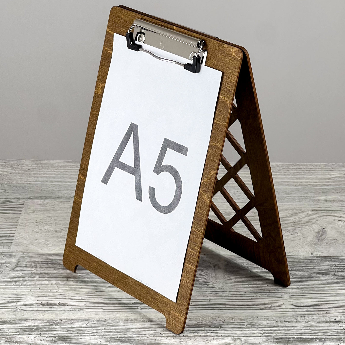 Table menu holder 140×178×260 mm