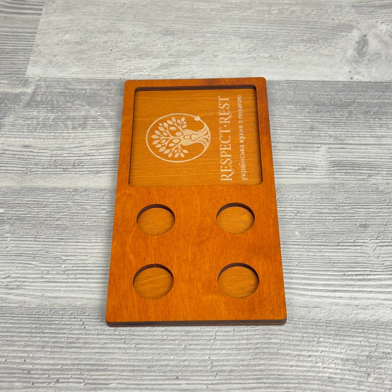 Shot flight board 250×130 mm