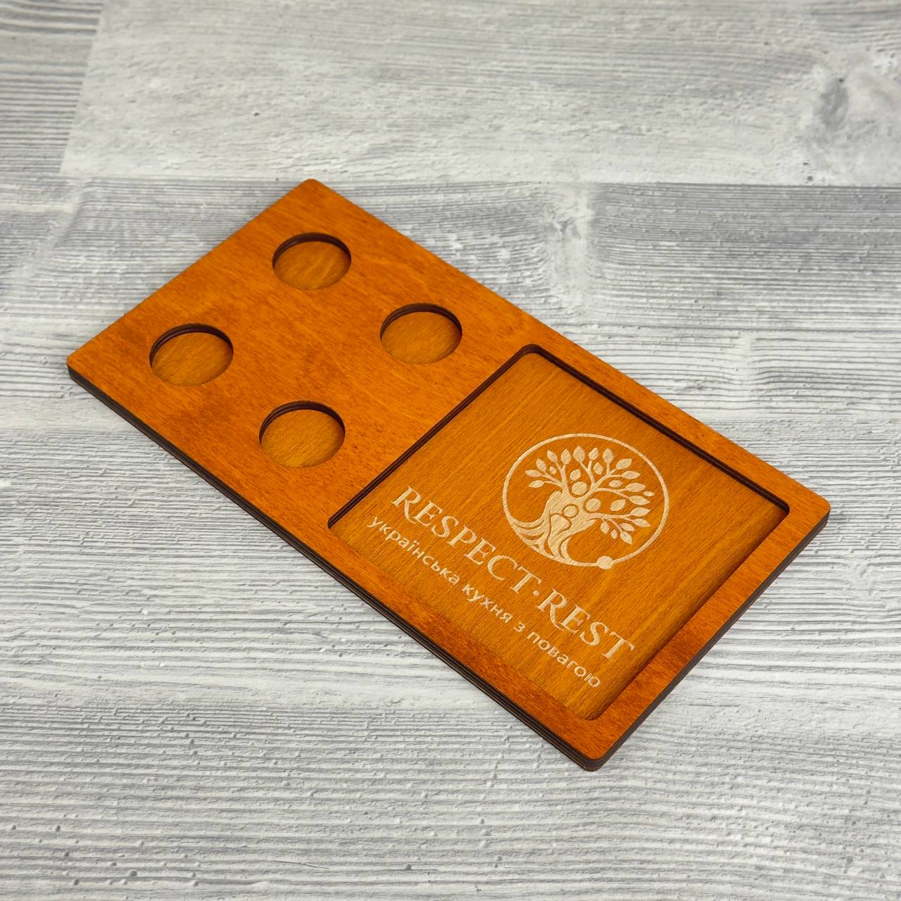 Shot flight board 250×130 mm