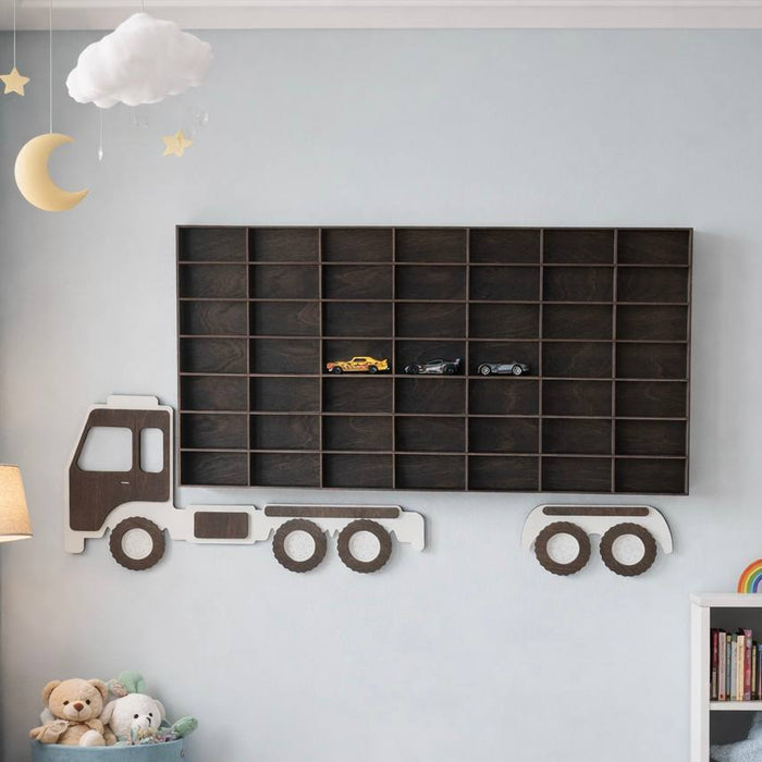 Hot Wheels wall garage