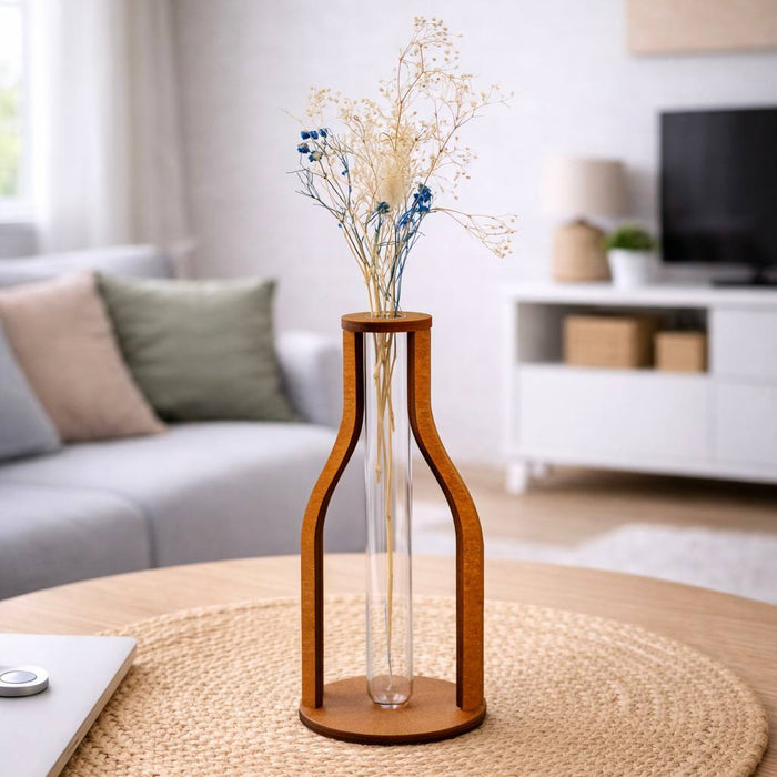 Vase with tube