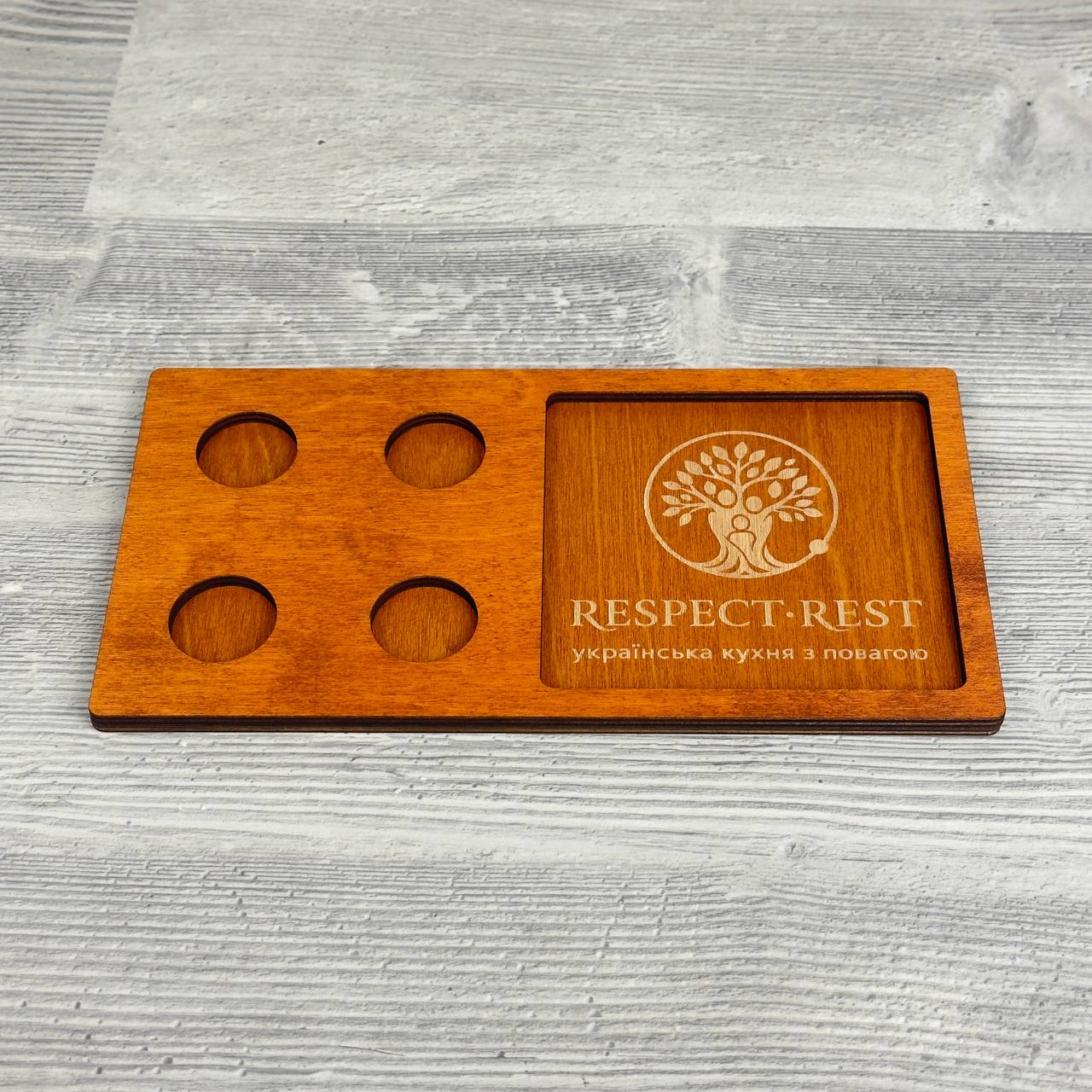 Shot flight board 250×130 mm