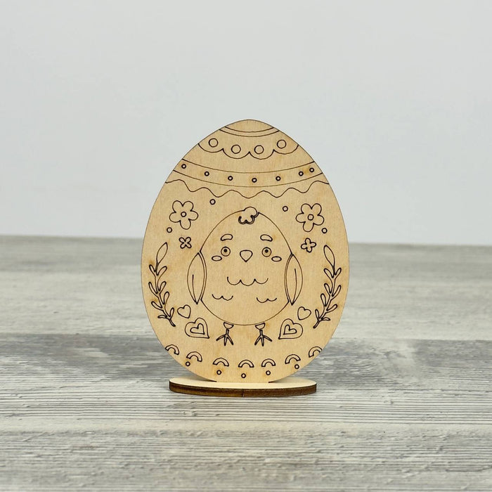 Easter craft blank 65×90 mm, Light (2)