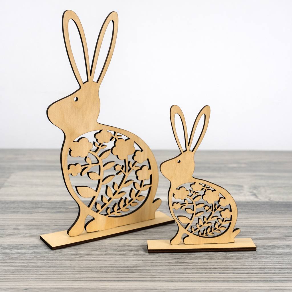 Easter hares decoration