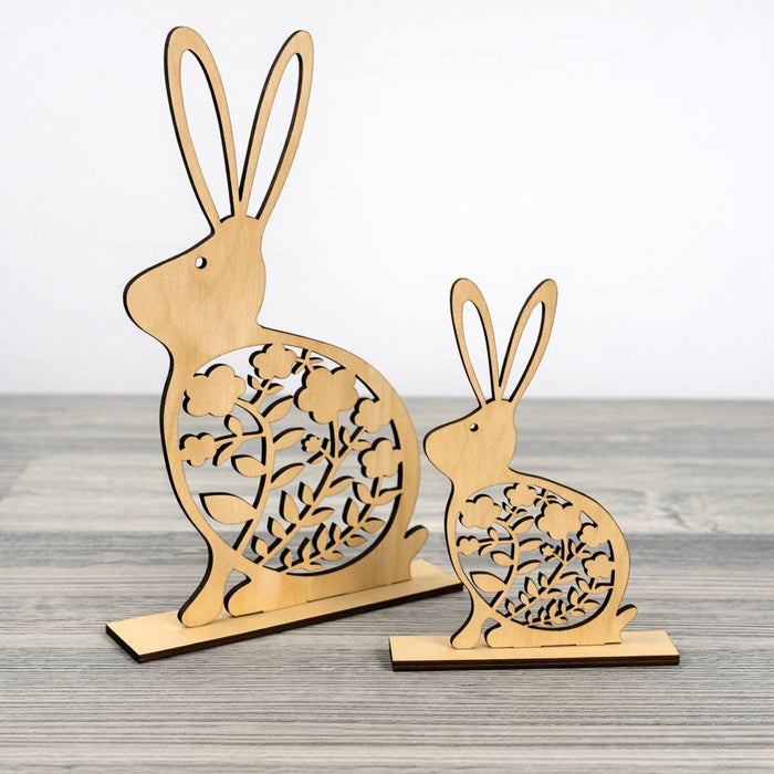 Easter hares decoration