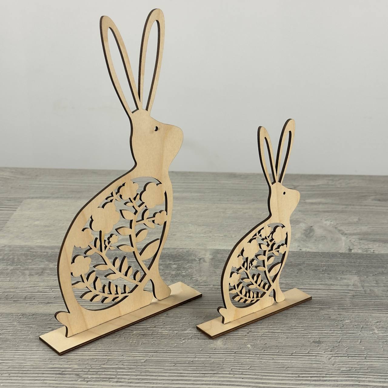 Easter hares decoration