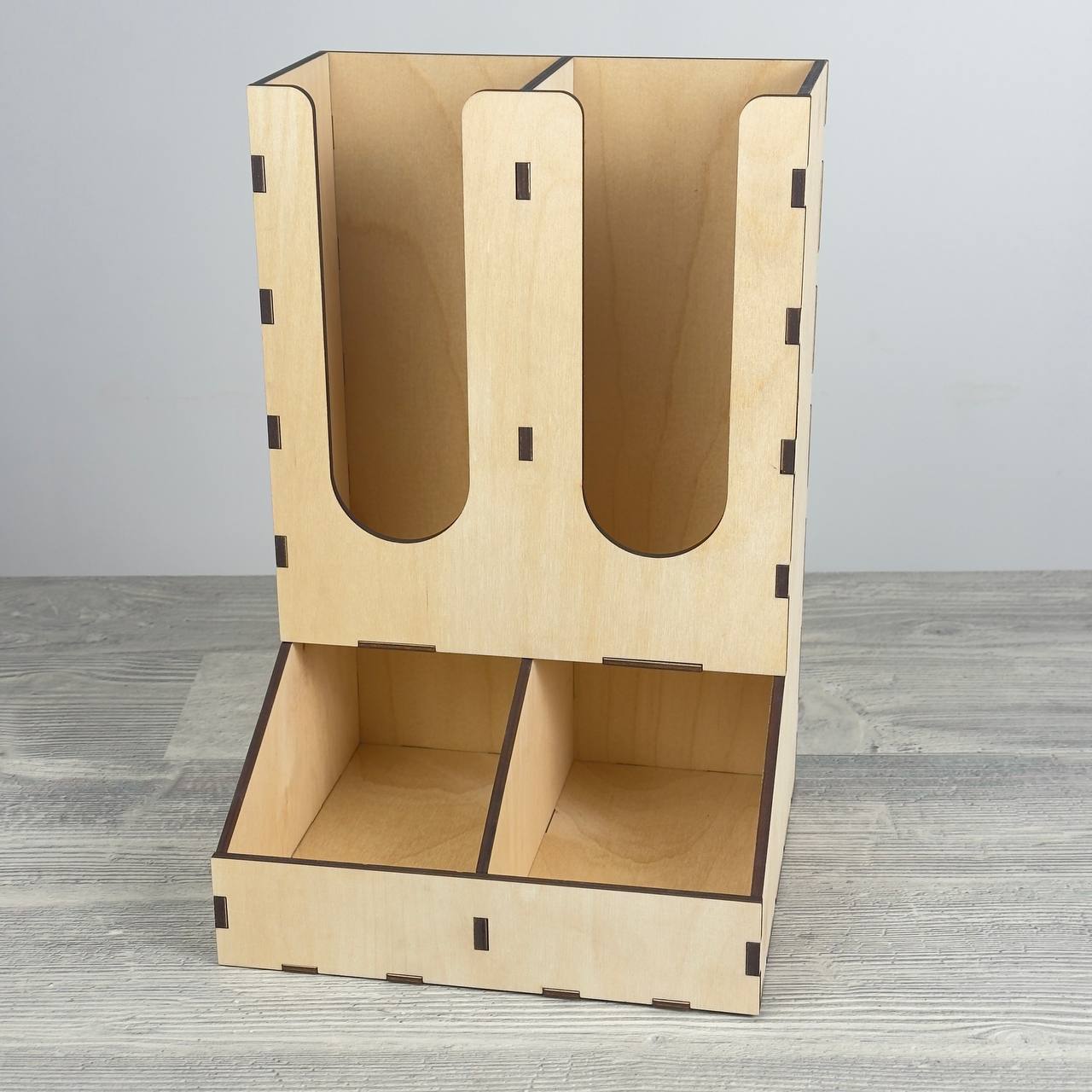 Compartment cup dispenser 220×100×340 mm