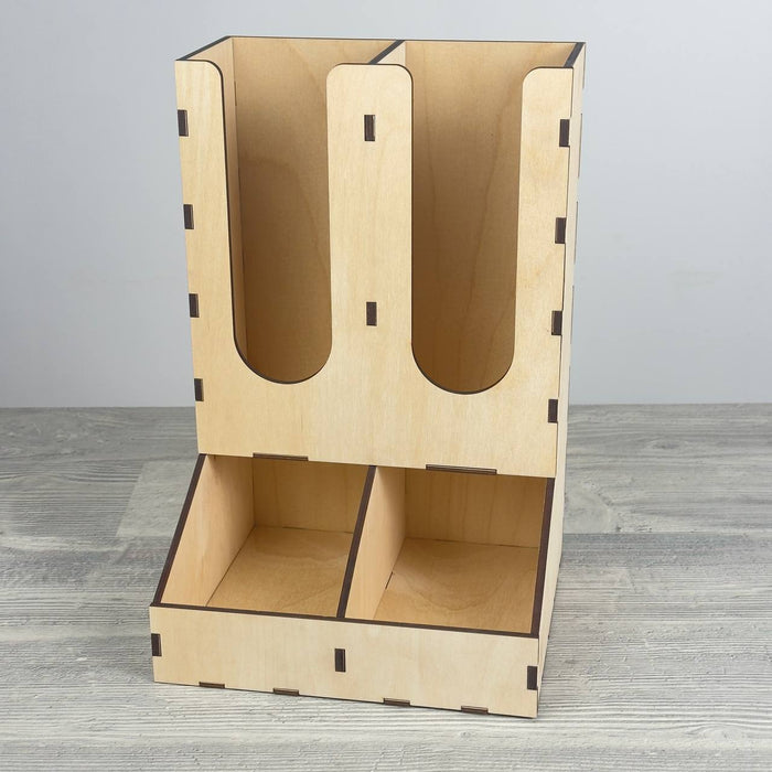 Compartment cup dispenser 220×100×340 mm