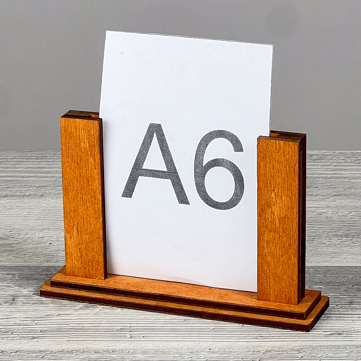 Table menu holder 170×45×110 mm