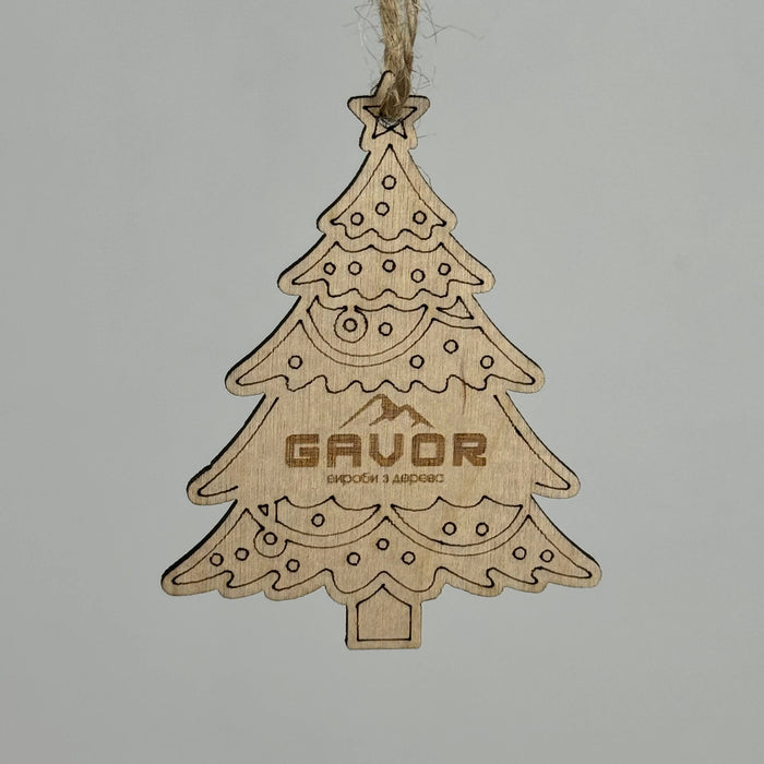 Christmas ornament with logo, Tree