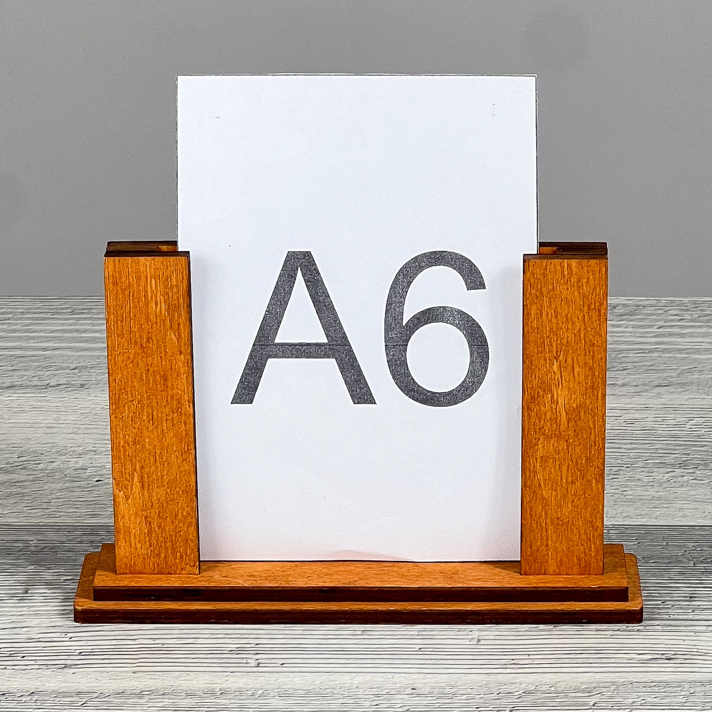 Table menu holder 170×45×110 mm