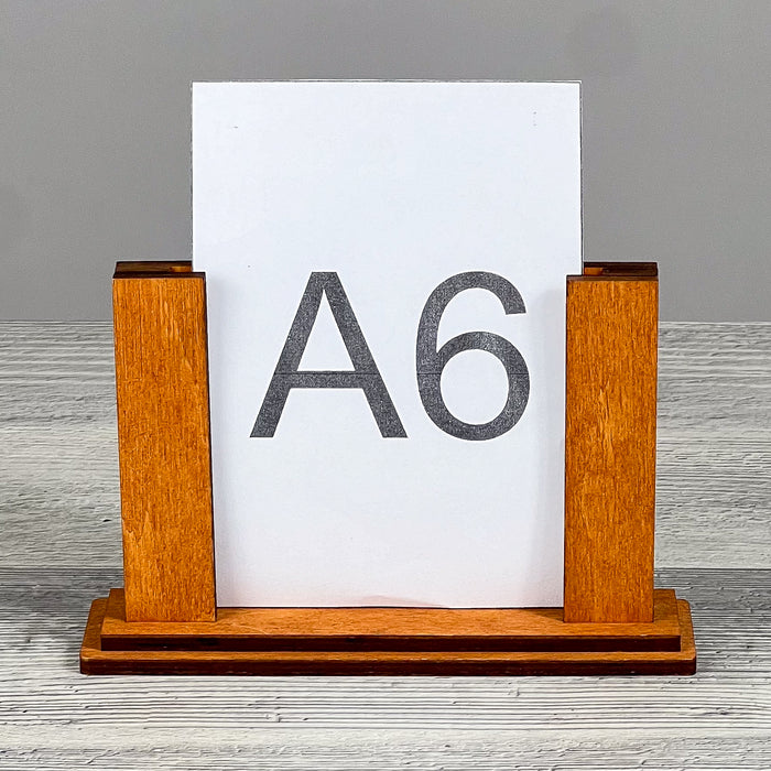 Table menu holder 170×45×110 mm