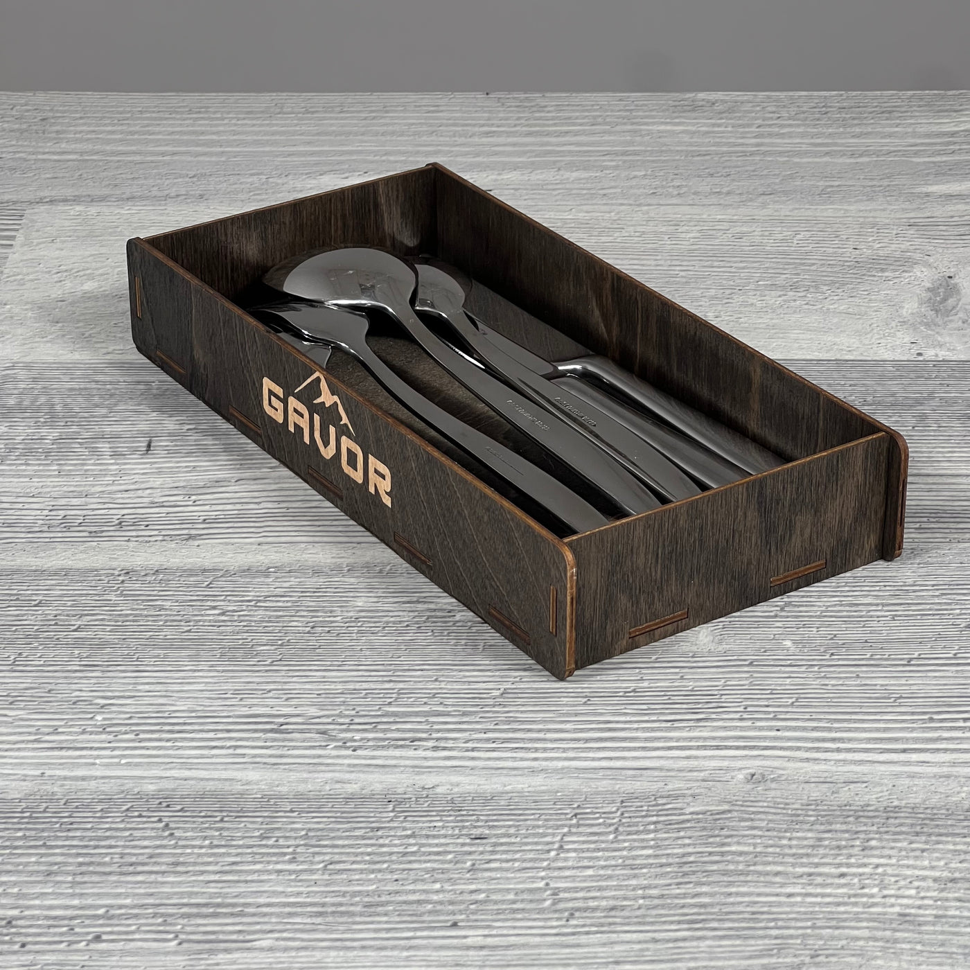 Cutlery caddy 245×115×40 mm, Wenge