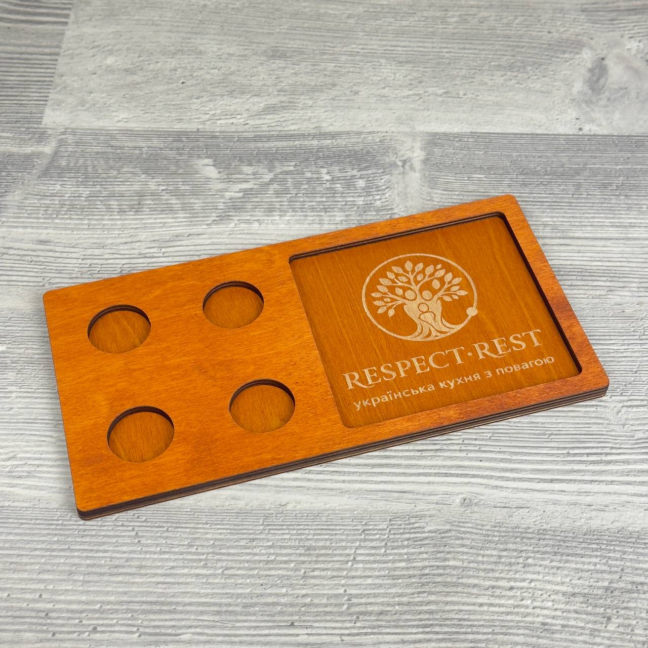 Shot flight board 250×130 mm