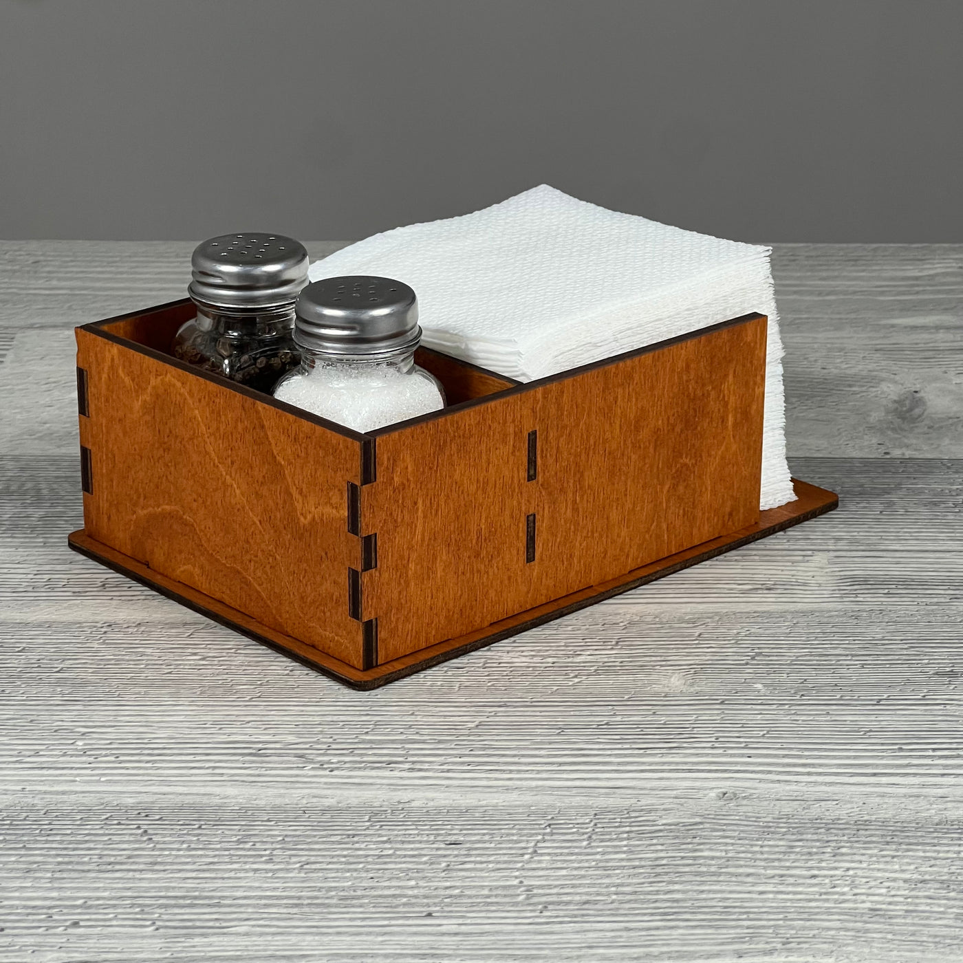 Napkin & spice caddy 200×140×70 mm