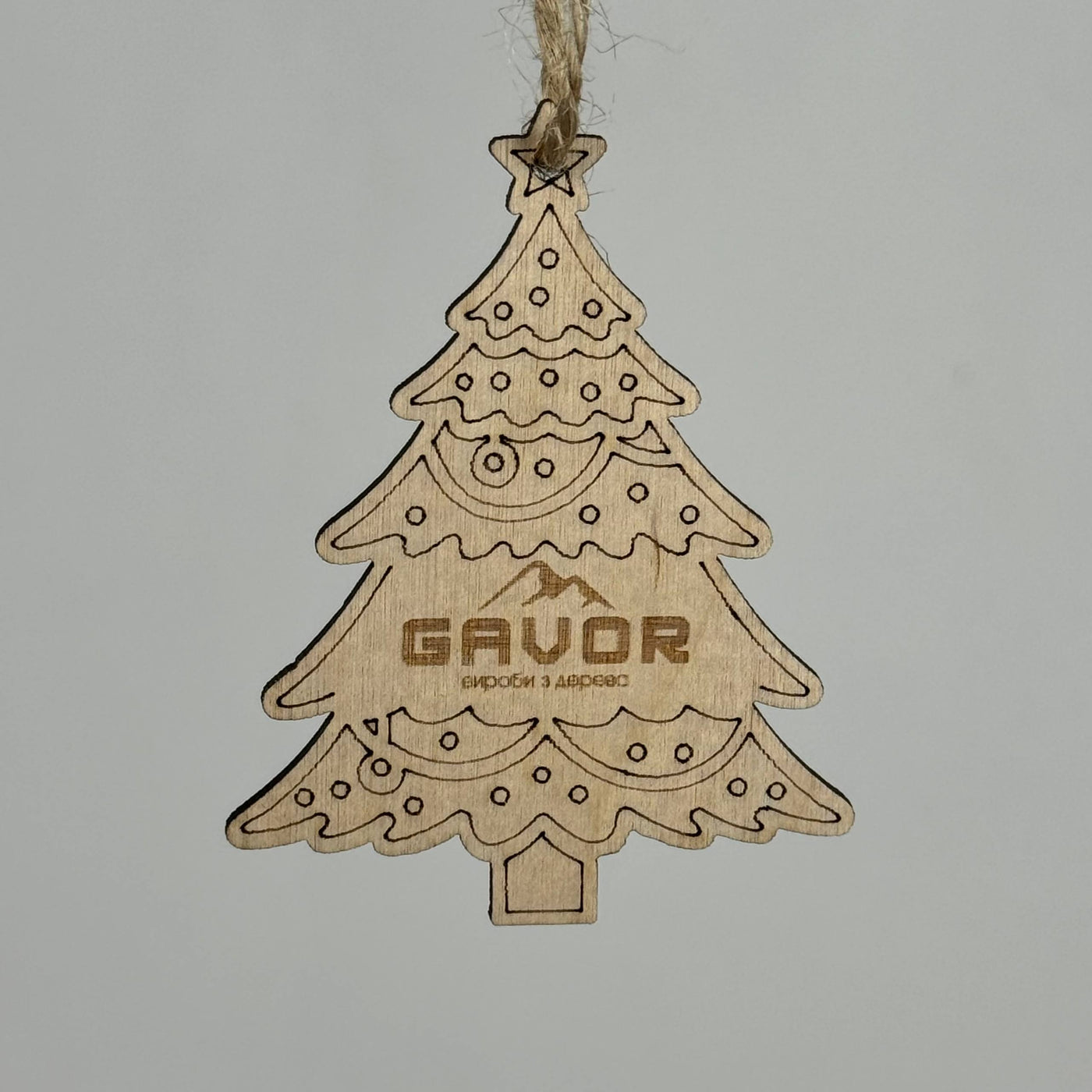 Christmas ornament with logo, Tree
