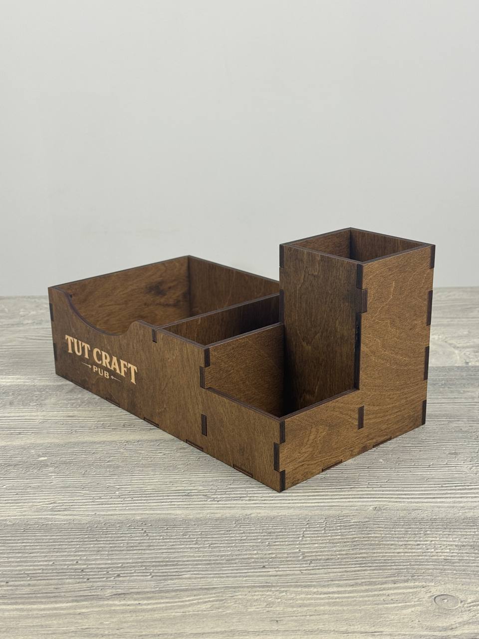 Cutlery, napkin, spice & toothpick caddy 280×155×140 mm