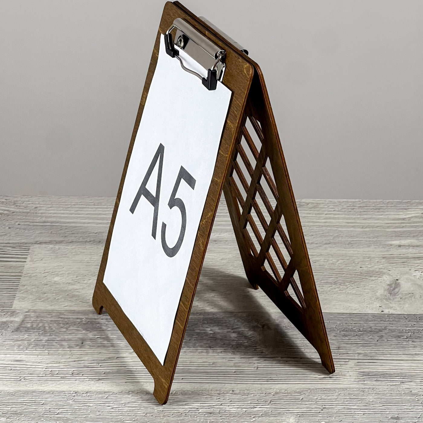 Table menu holder 140×178×260 mm