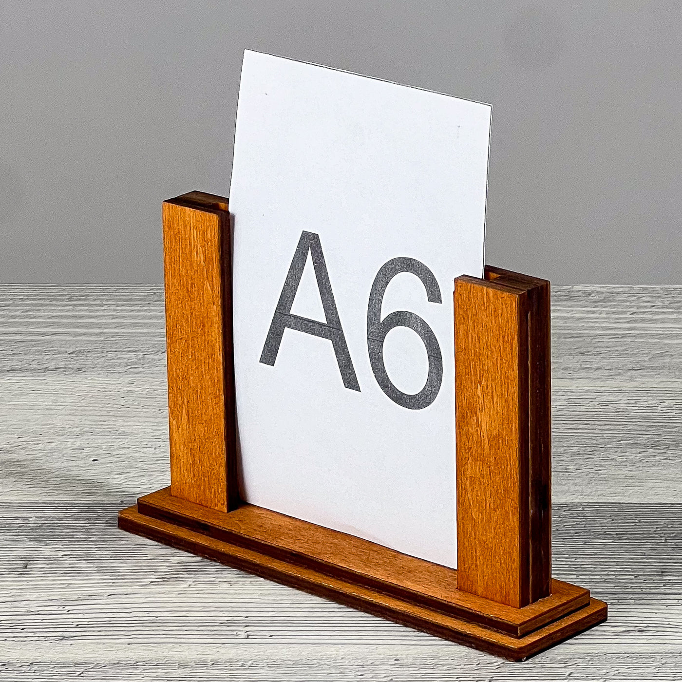 Table menu holder 170×45×110 mm