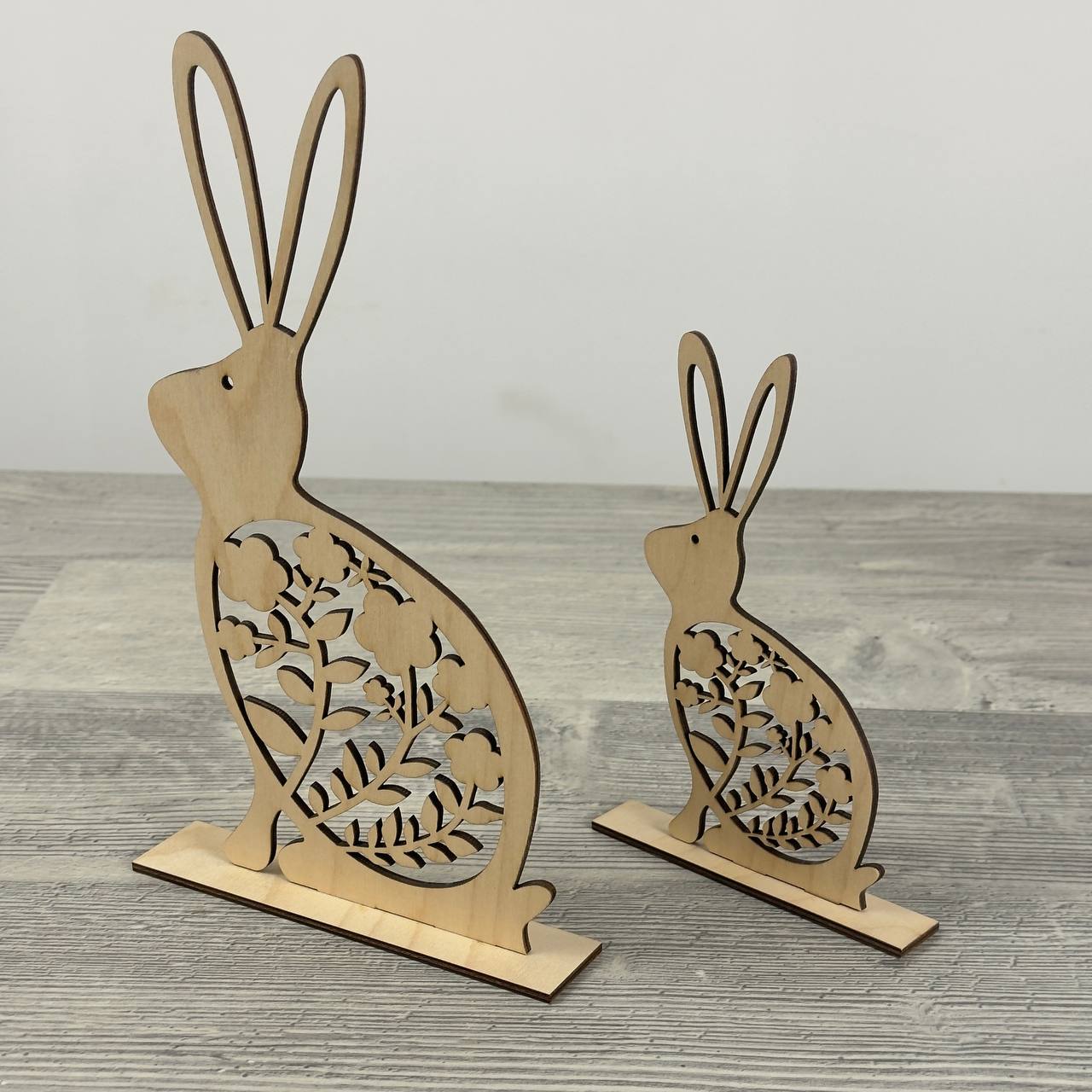 Easter hares decoration