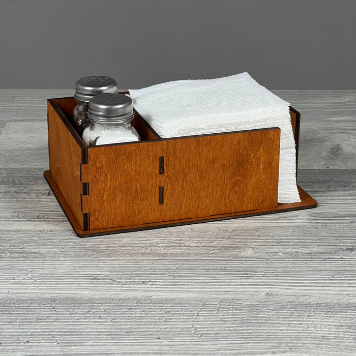 Napkin & spice caddy 200×140×70 mm